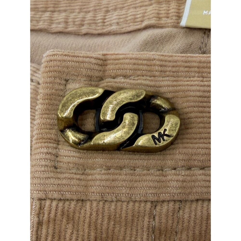 Michael Kors Tan Corduroy Pants | Quiet Luxury Academia Preppy Classic Casual 12 - Picture 3 of 14